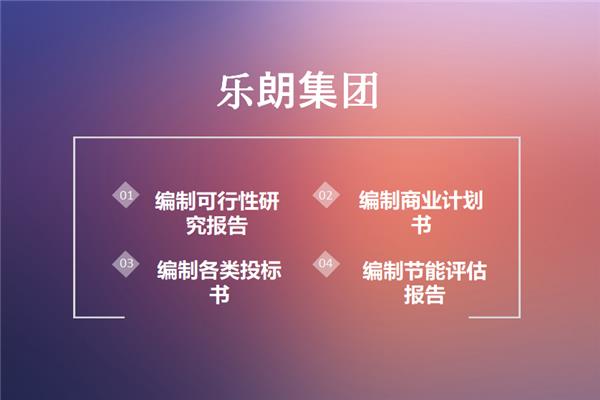 东方立项可行性报告-找本地公司编写